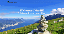 Desktop Screenshot of cedarhillholdings.com